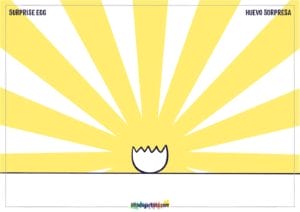 Surprise Egg Creative Worksheet - LittleBigArtists