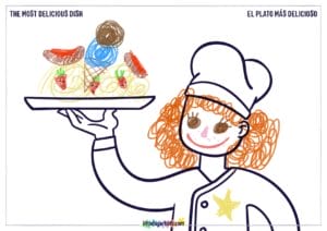 Most Delicious Dish Creative Worksheet - LittleBigArtists