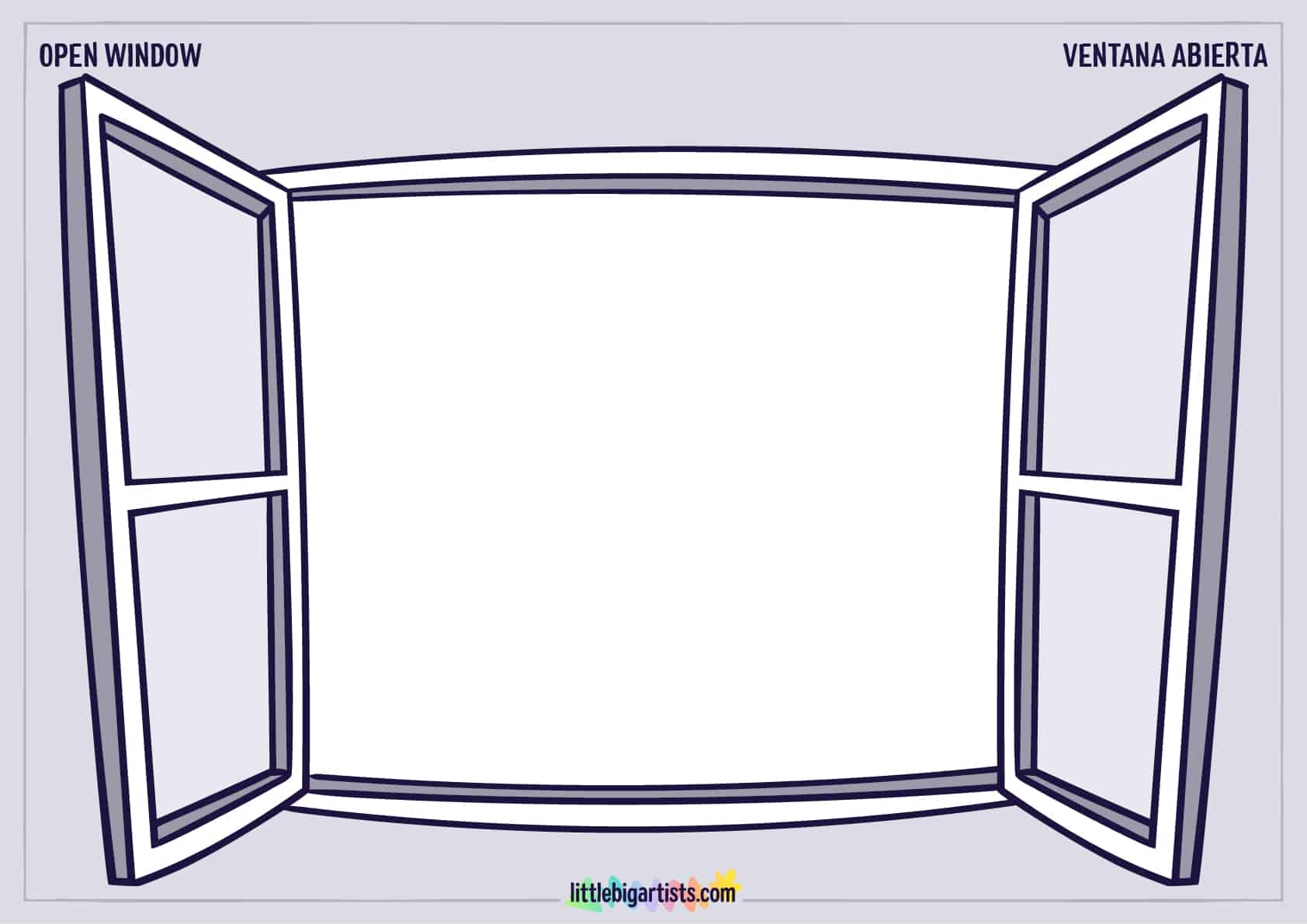 Open Window Draw Vector Images over 1300