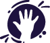 Creative hand icon